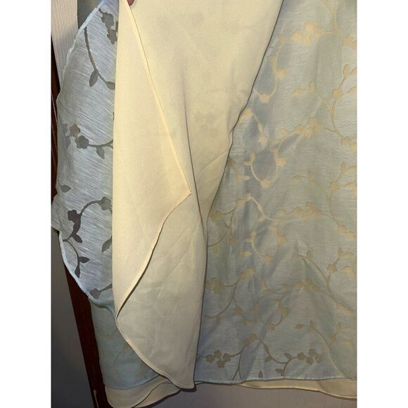 NWOT J. Jill Linen Blend Floral Cut Out A-Line Maxi Skirt  Size 12 - Picture 5 of 14